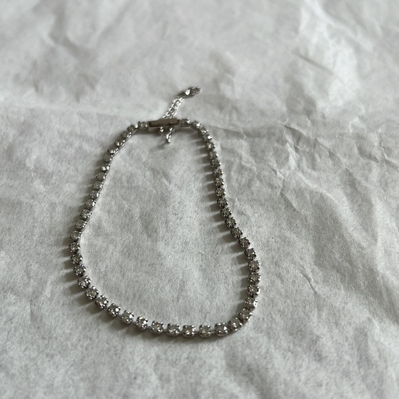 Platinum and Diamond “Tennis” Bracelet - Picture 8 of 10